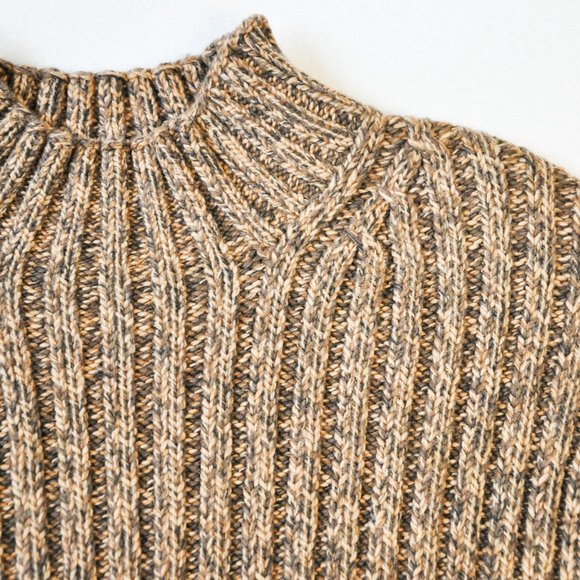 Vintage GAP Cotton Knit Mock-neck Sweater - Picture 3 of 7
